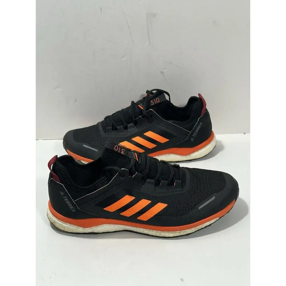 Adidas Terrex Agravic Flow Sneaker Shoes [G26103] Mens Sz 11 Black‎ Orange
